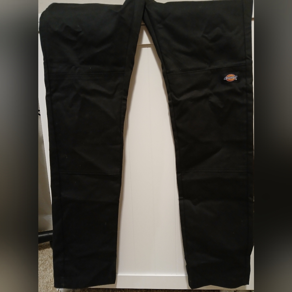NWT Men's Dickies Black Twill Skinny Work‎ Pants - Picture 9 of 13
